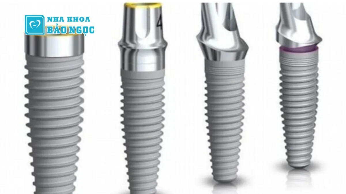 Vật liệu cấy ghép implant chính hãng tại nha khoa Bảo Ngọc