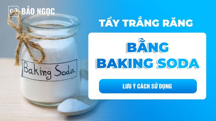 Tẩy trắng răng bằng baking soda